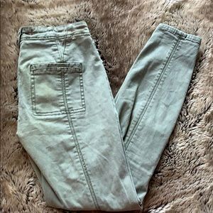 Women’s Anthropologie Army Green Pants